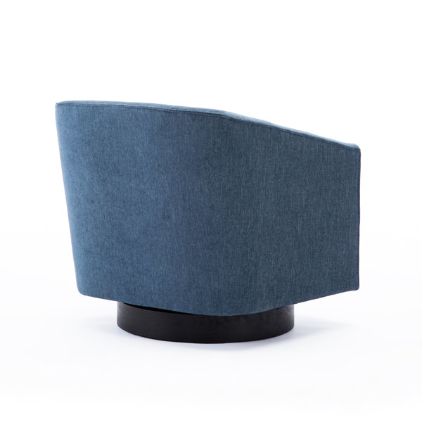 AllModern Donovan Upholstered Swivel Barrel Chair & Reviews Wayfair